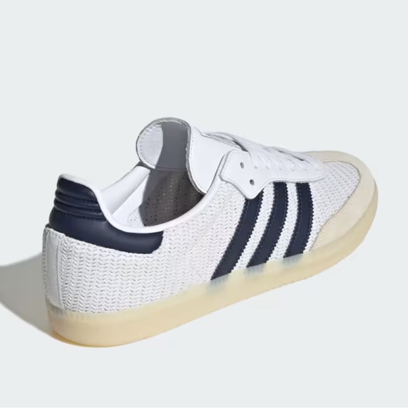 adidas Samba OG Cloud White / Night Indigo / Cream White - Picture 3 of 10
